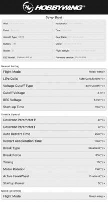 HW Platinium V4 60A setup