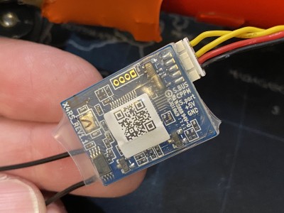 XSR receiver with SBus and S. Port outputs