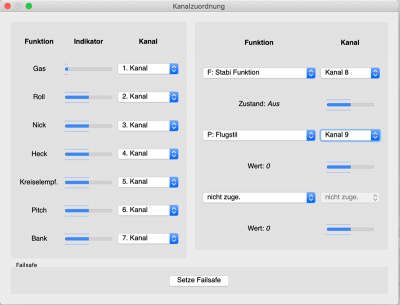 Spirit channel mapping is OK