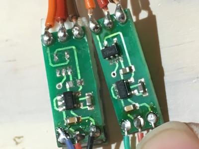 top showing missing parts