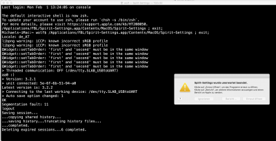 manual app launch result