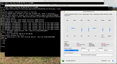 success after 1st re-start