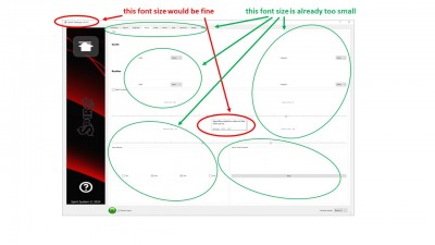 Screenshot &quot;Spirit Settings v3.6.2&quot;