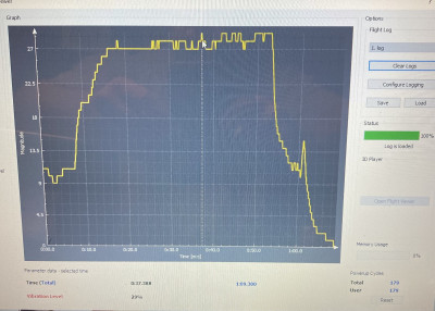 Align 550x idle 2 , stable hover for comparison 29%