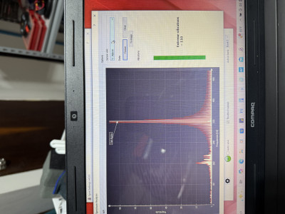 Vibrations running the motor and pulley only.